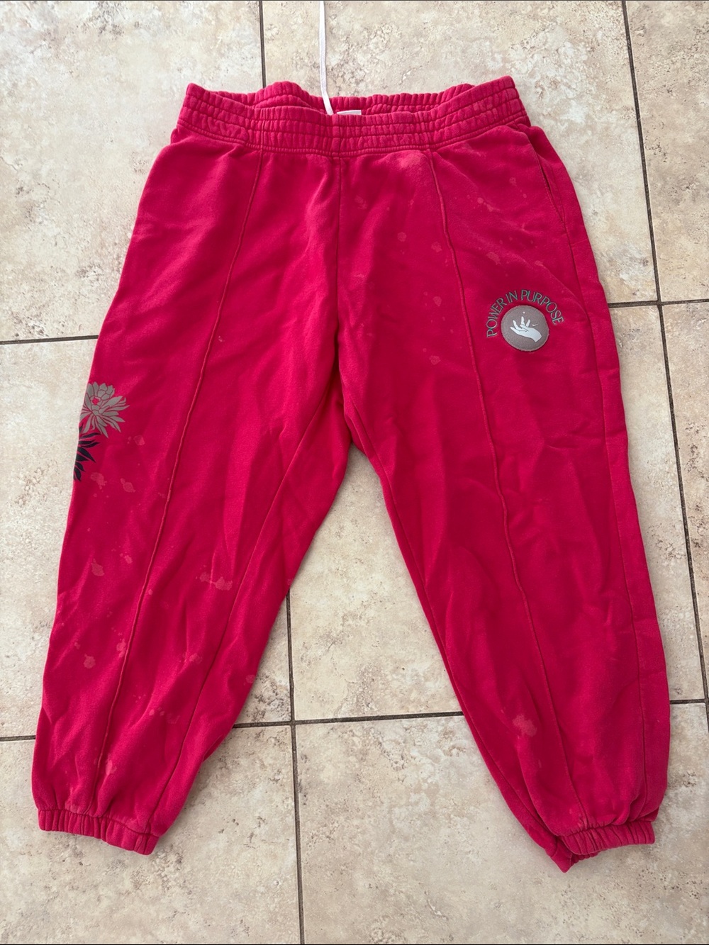 NIKE Fleece Jogger Pants - Hot Pink